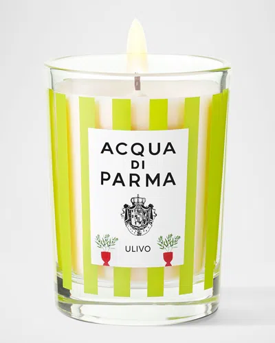Acqua Di Parma Ulivo Summer Candle, 7 Oz. In Green