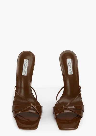 Tony Bianco Vanquish Mocha Patent Heels