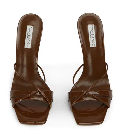 Tony Bianco Vanquish Mocha Patent Heels