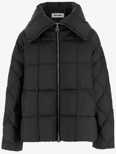 Ienki Ienki Nylon Padded Down Jacket In Black