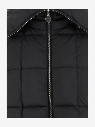 Ienki Ienki Nylon Padded Down Jacket In Black