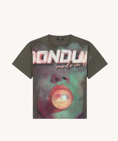 Dondup Oversize T Shirt In Green