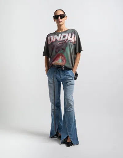 Dondup Oversize T Shirt In Green
