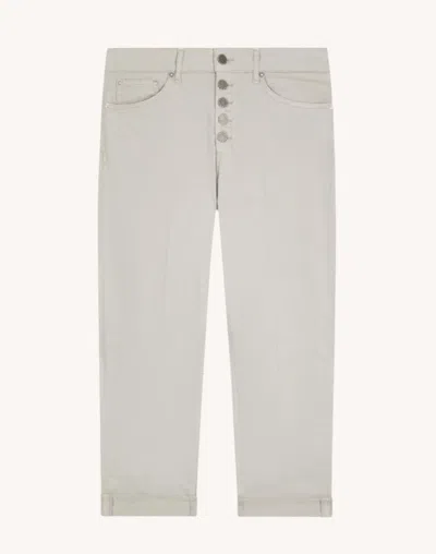Dondup `koons Bot Gioie` Pants In Gray
