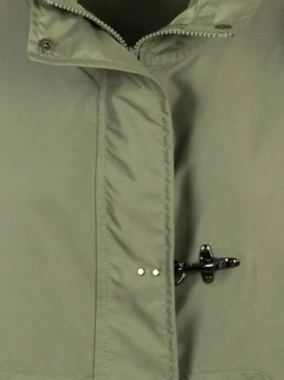 Fay Short Parka In Green