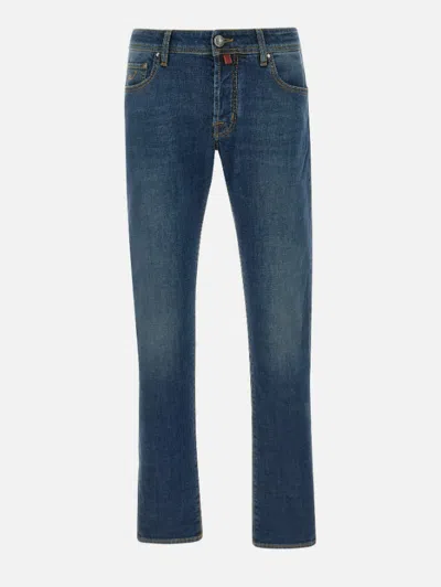 Jacob Cohen 'nick' Super Slim Fit Denim Jeans In Green