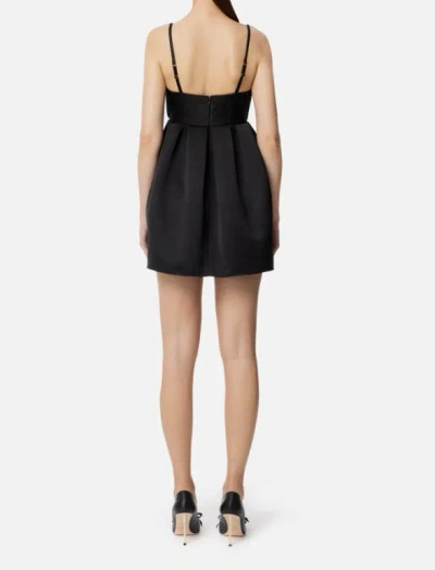Elisabetta Franchi Dress With Bow In Black