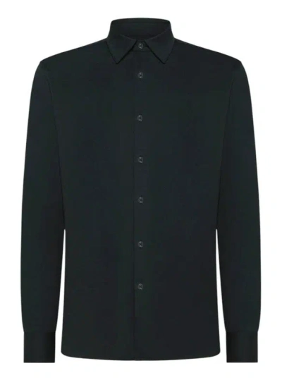 Rrd Button-front Shirt In Black