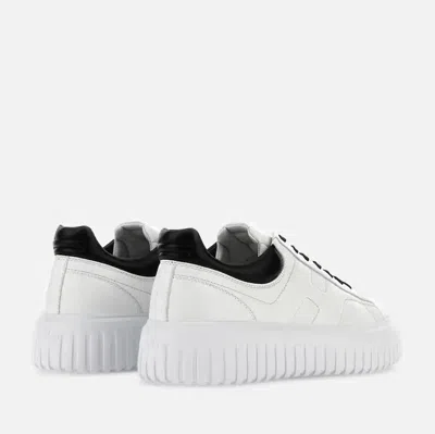 Hogan H-stripes Low-top Sneakers In White