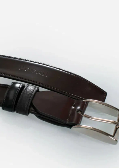 Hogan Reversible Belt In Brown