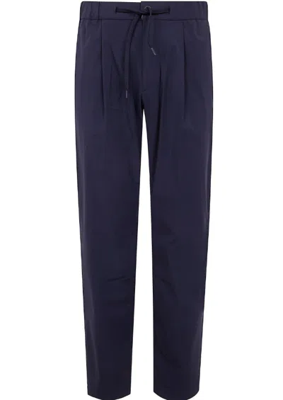 Herno Drawstring Trousers In Blue