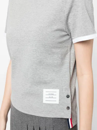 Thom Browne T-shirt In Gray