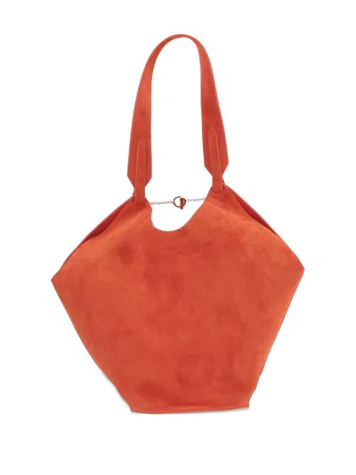 Khaite Lotus Smallleather Shoulder Bag