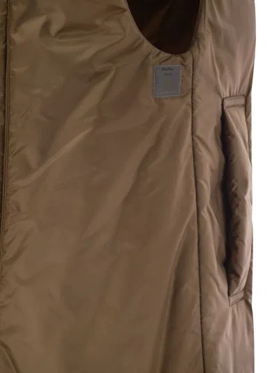 Maxmara The Cube Max Mara The Cube Greengo Sleeveless In Drip Proof Technical Fabric