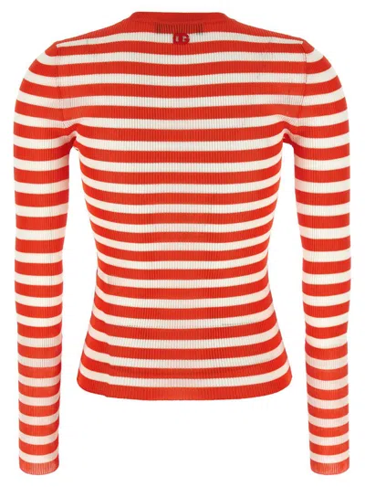 Dolce & Gabbana Striped Viscose Cardigan