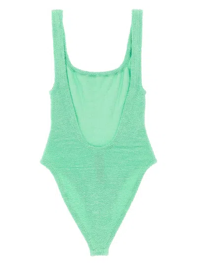 Hunza G Square Neck One-piece Swimsuit