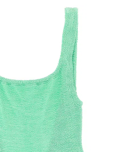 Hunza G Square Neck One-piece Swimsuit