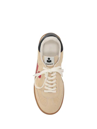 Isabel Marant Suede Luxe Sneakers Rubber Sole In Multi
