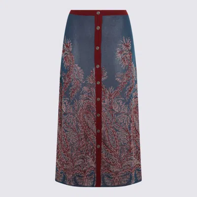 Etro Skirts In Burgundy