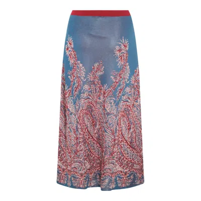 Etro Skirts In Burgundy