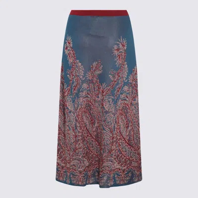 Etro Skirts In Burgundy
