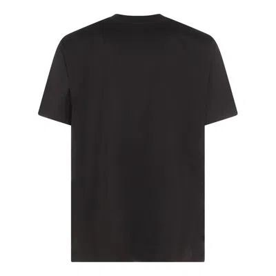 Moschino T-shirt Whit Maxi Print In Black
