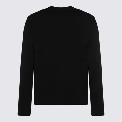 Moschino Teddy Bear Cotton T-shirt In Black