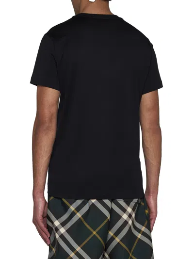 Burberry Man T-shirt Beige Size L Cotton