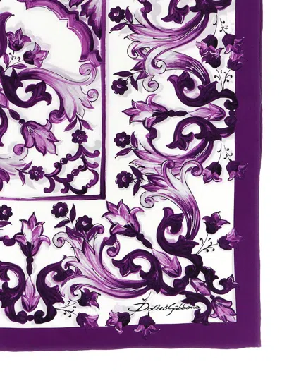 Dolce & Gabbana Maiolica Print Scarf