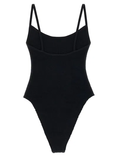 Hunza G Pamela Swim One-piece Swimsuit In Black