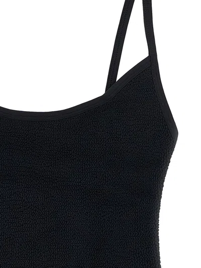 Hunza G Pamela Swim One-piece Swimsuit In Black