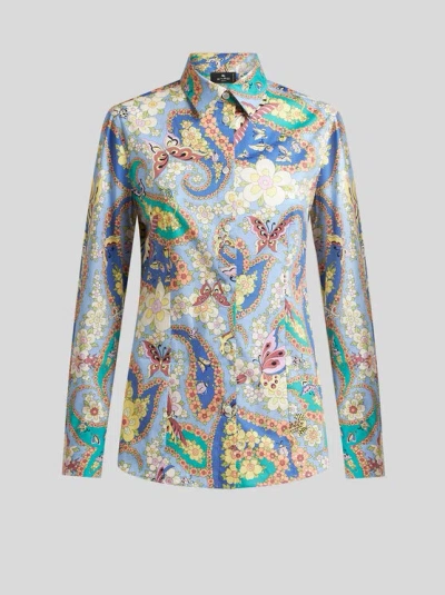 Etro Shirt  Woman Color Red In Multi
