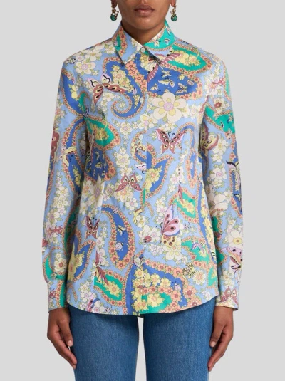 Etro Shirt  Woman Color Red In Multi