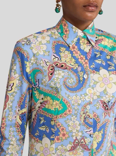 Etro Shirt  Woman Color Red In Multi