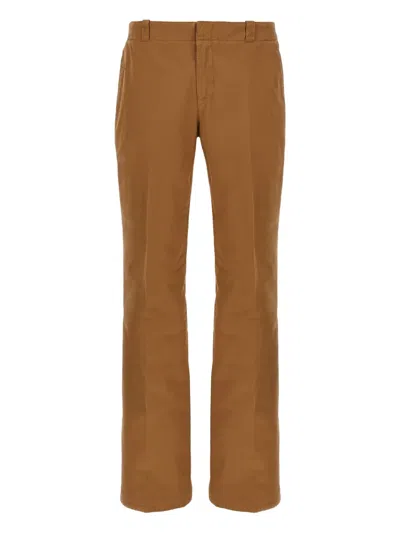 Alexander Mcqueen Mcqueen Men Chinos In Brown