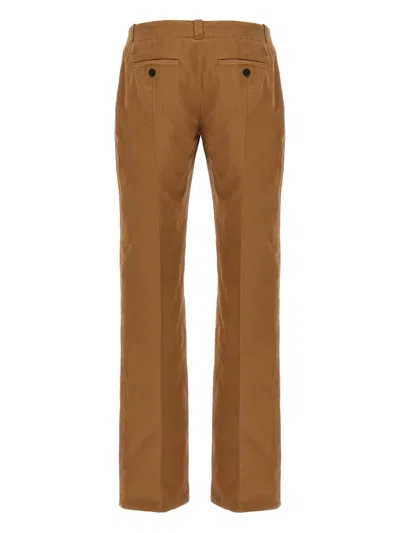 Alexander Mcqueen Mcqueen Men Chinos In Brown