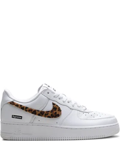 Nike X Supreme X Goodenough Court Vision "white/multi-colour" Sneakers In White