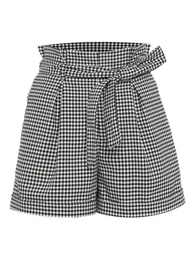 Theo By Tim Van Steenbergen Houndstooth-pattern Shorts