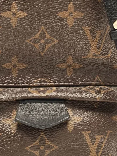 Pre-owned Louis Vuitton Mini Palm Springs Backpack In Brown