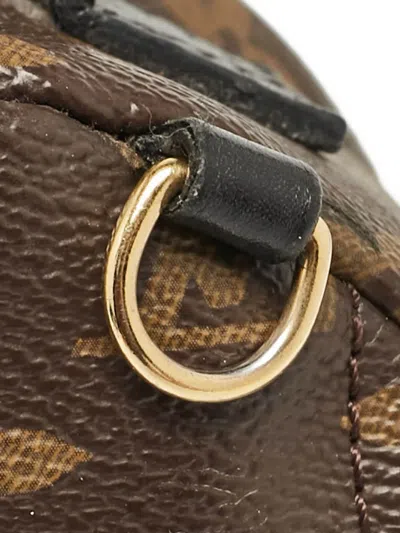 Pre-owned Louis Vuitton Mini Palm Springs Backpack In Brown