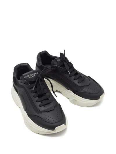 Pre-owned Dolce & Gabbana Chunky-sole Leather Sneakers