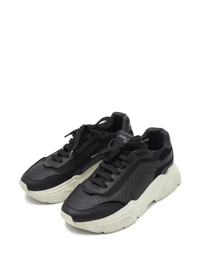 Pre-owned Dolce & Gabbana Chunky-sole Leather Sneakers