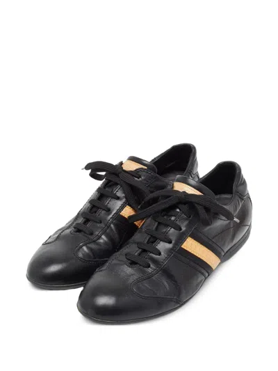 Pre-owned Louis Vuitton Leather Lace-up Sneakers