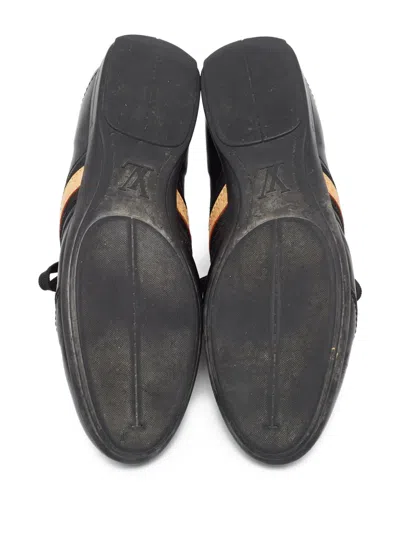 Pre-owned Louis Vuitton Leather Lace-up Sneakers