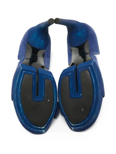 Pre-owned Balenciaga Ruched Open-toe Pumps