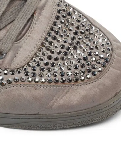 Pre-owned Gucci Coda Sneakers In Gray