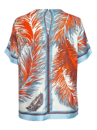 Pre-owned Pucci Leaf-print T-shirt