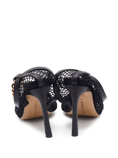 Pre-owned Bottega Veneta 95mm Mesh Sandals