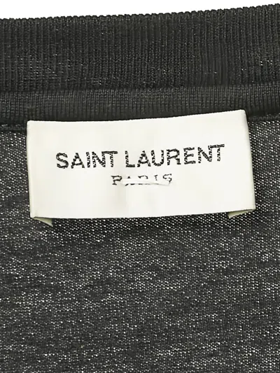 Pre-owned Saint Laurent Logo-print Cotton T-shirt