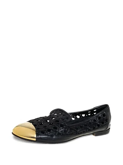 Pre-owned Giuseppe Zanotti Vintage Open-weave Loafers
